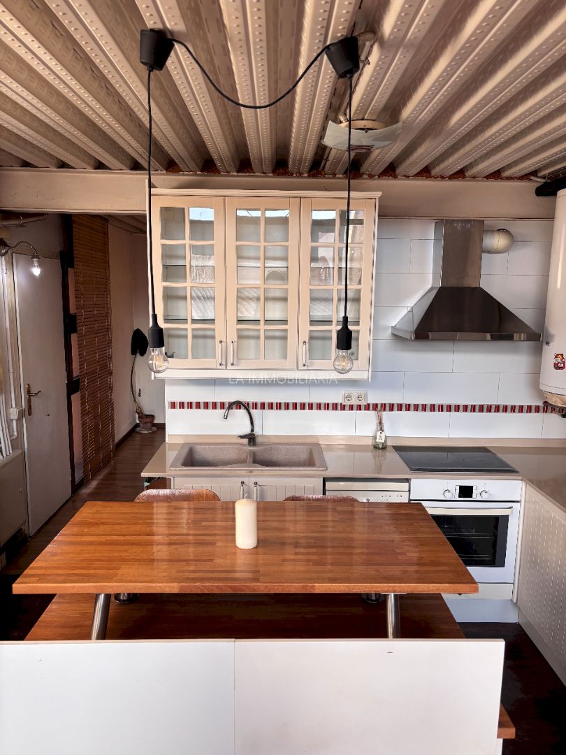 Cuina de Loft en venda en Castellterçol amb Calefacció, Parquet i Moblat