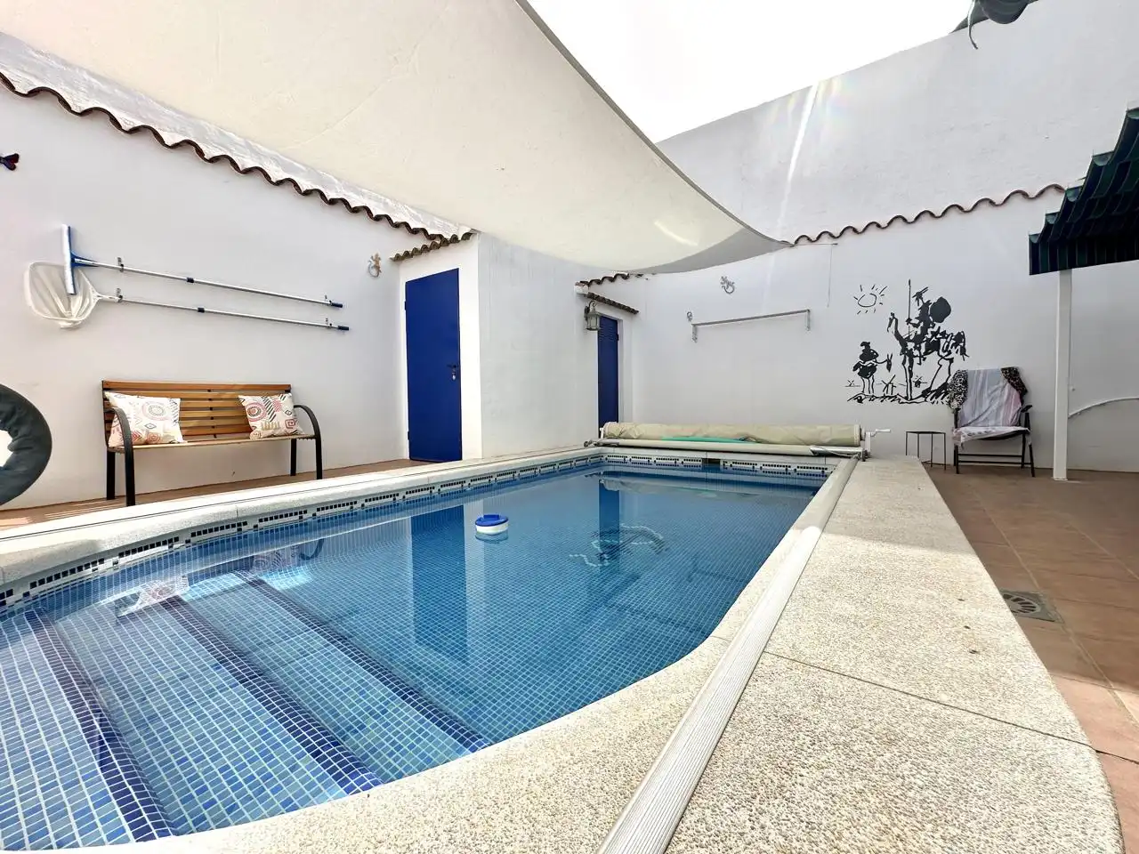 Piscina de Casa adosada en venta en Humilladero con Aire acondicionado, Terraza y Trastero