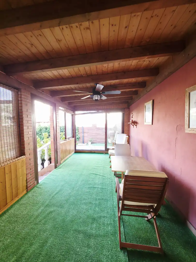 Terrassa de Casa o xalet en venda en Picanya amb Aire condicionat, Jardí privat i Terrassa