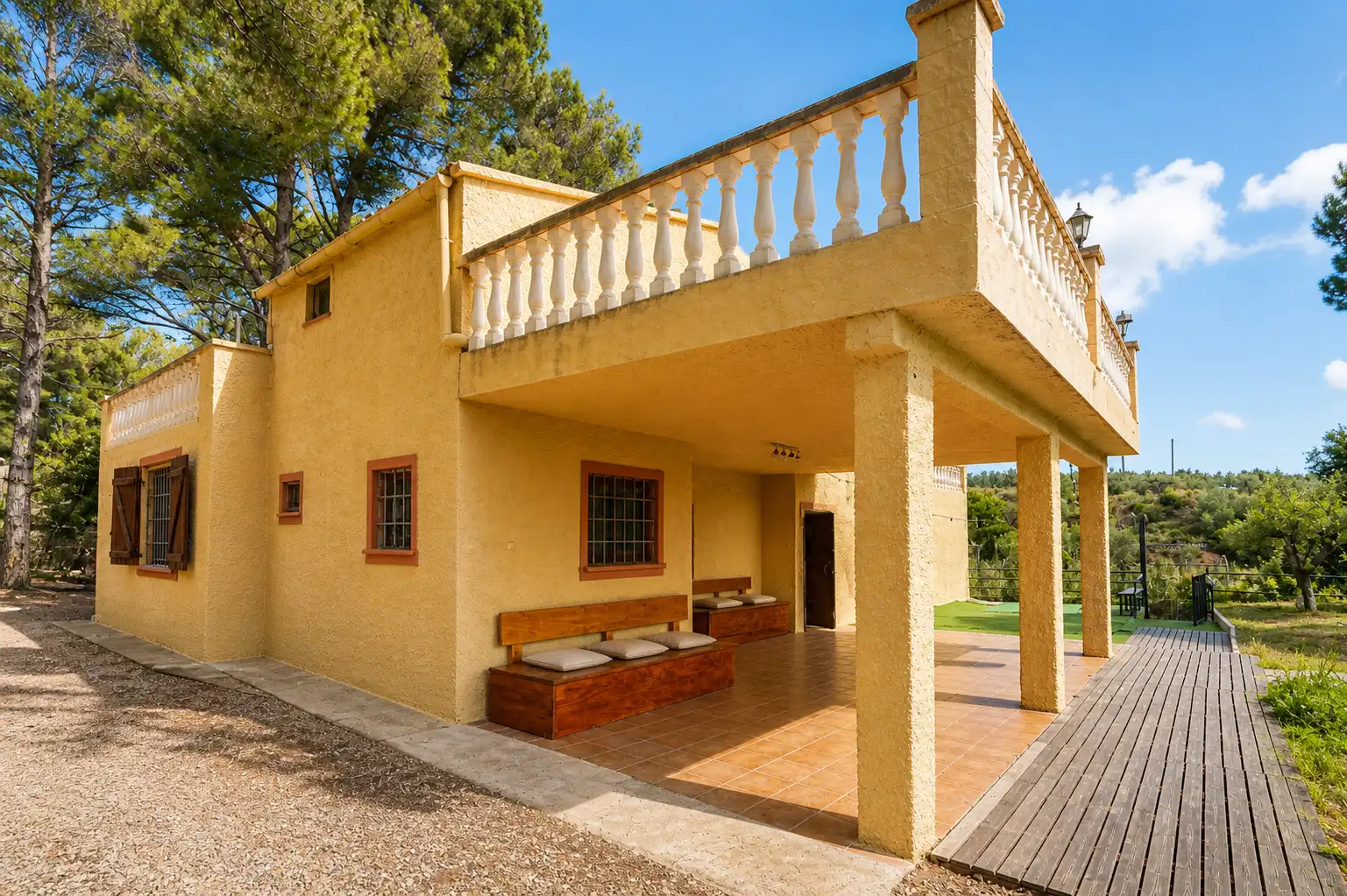 Vista exterior de Casa o chalet en venta en Riudecanyes con Jardín privado, Terraza y Trastero