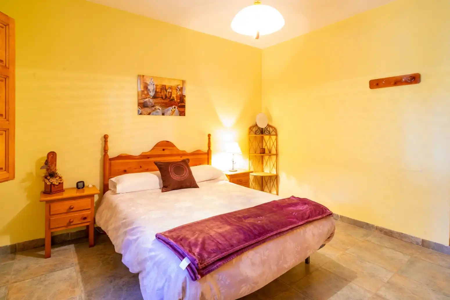 Dormitori de Casa o xalet en venda en Mula amb Parquet, Terrassa i Moblat