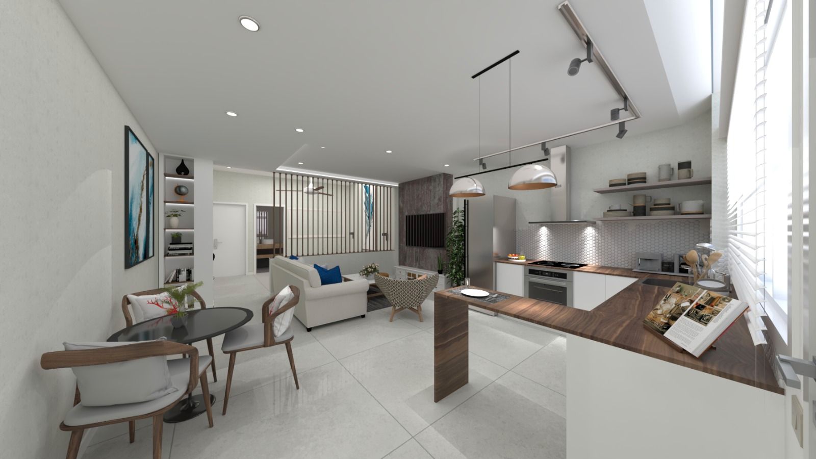 Cuina de Apartament en venda en Mijas amb Terrassa, Moblat i Piscina comunitària