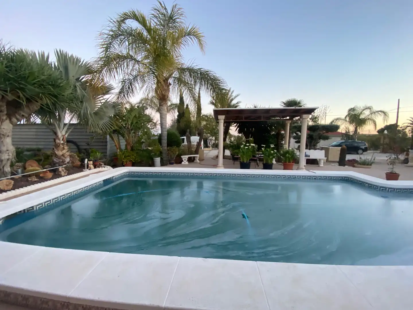 Piscina de Finca rústica en venda en Elche / Elx amb Jardí privat, Terrassa i Piscina
