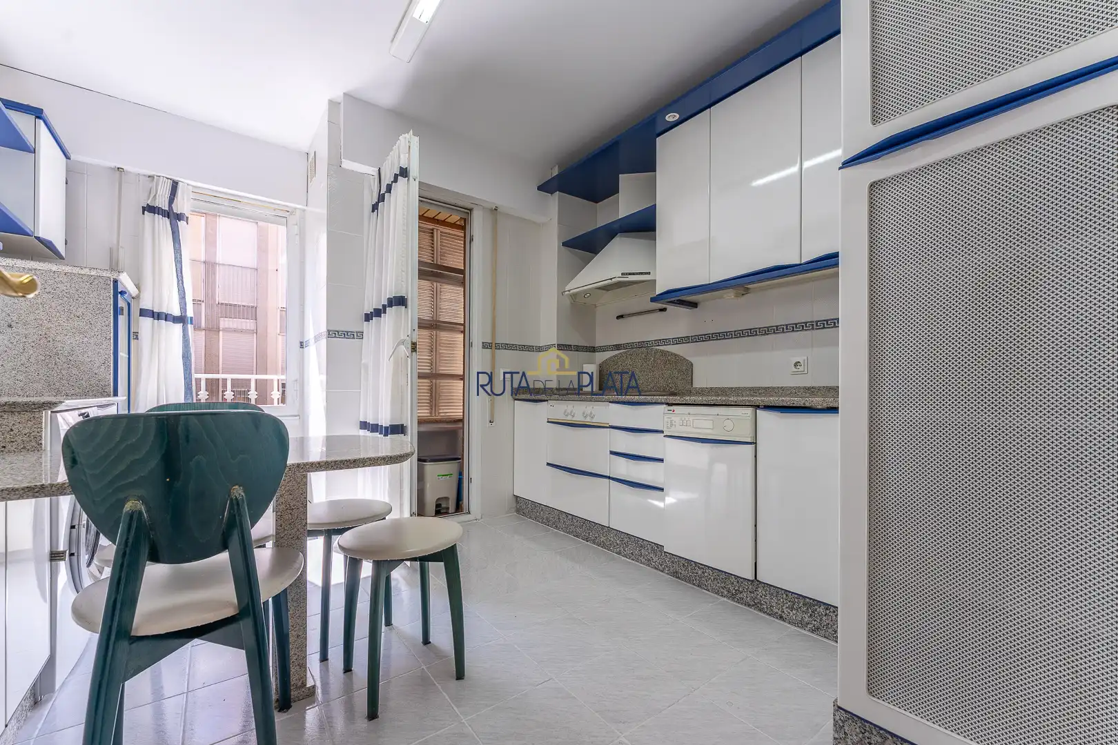 Kitchen of Flat for rent in Zamora Capital   with Heating, Parquet flooring and Terrace
