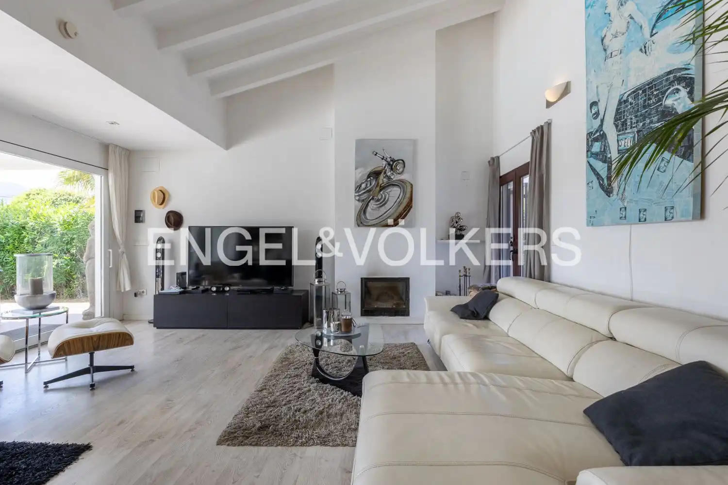 Living room of Houses for sale in Dénia  with Air Conditioner, Heating and Private garden