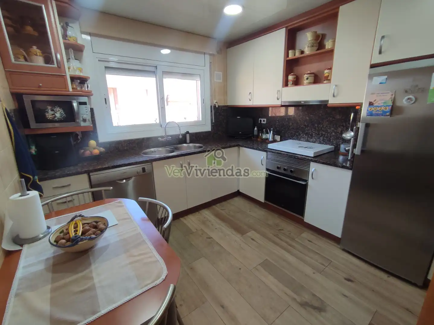 Küche von Wohnung zum Verkauf in Viladecavalls mit Klimaanlage, Heizung und Terrasse