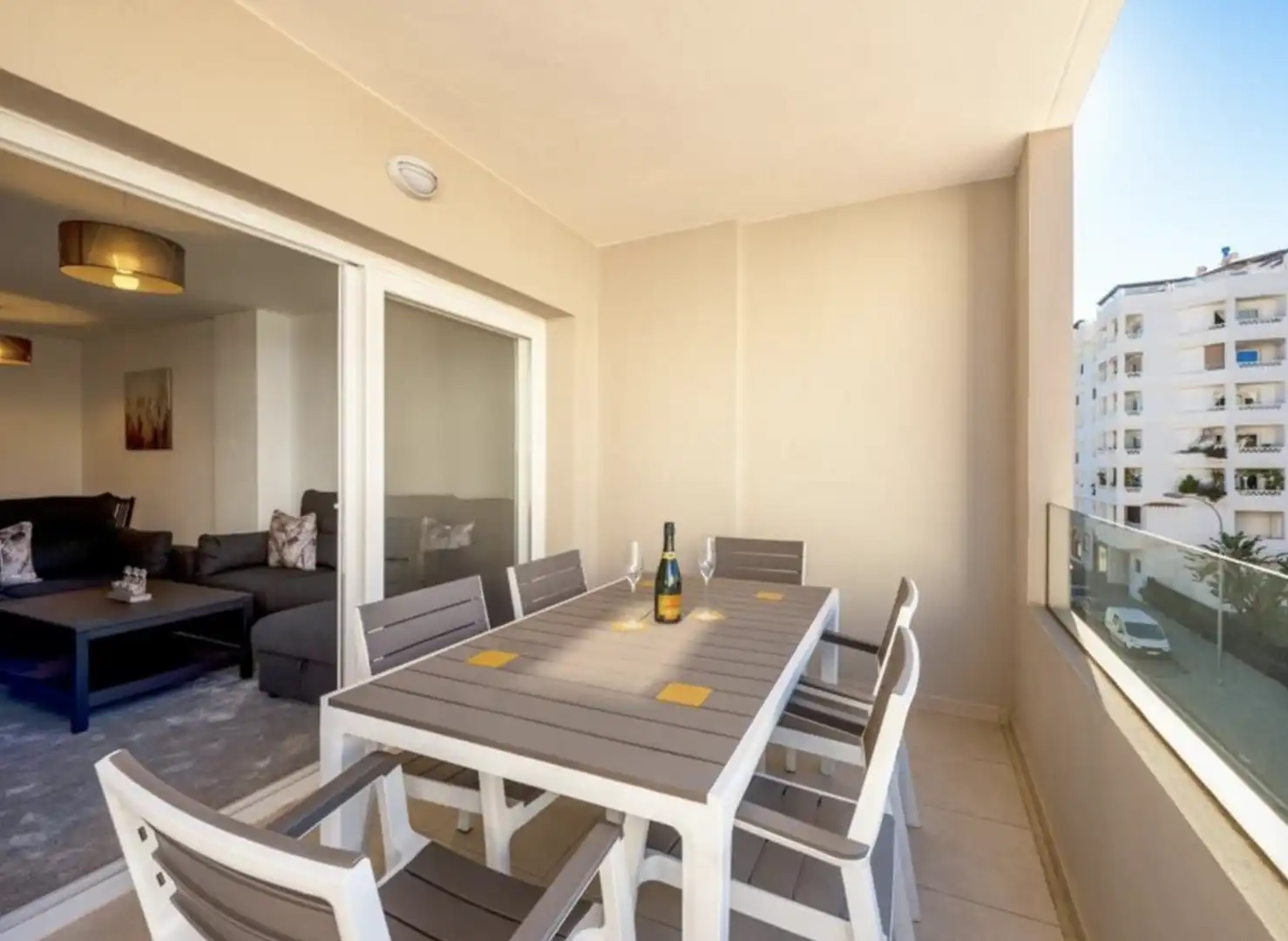 Terraza de Apartamento en venta en Marbella con Aire acondicionado, Calefacción y Terraza