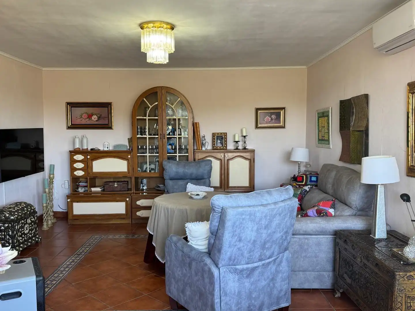 Sala de estar de Casa o chalet en venta en Ardales con Jardín privado y Terraza