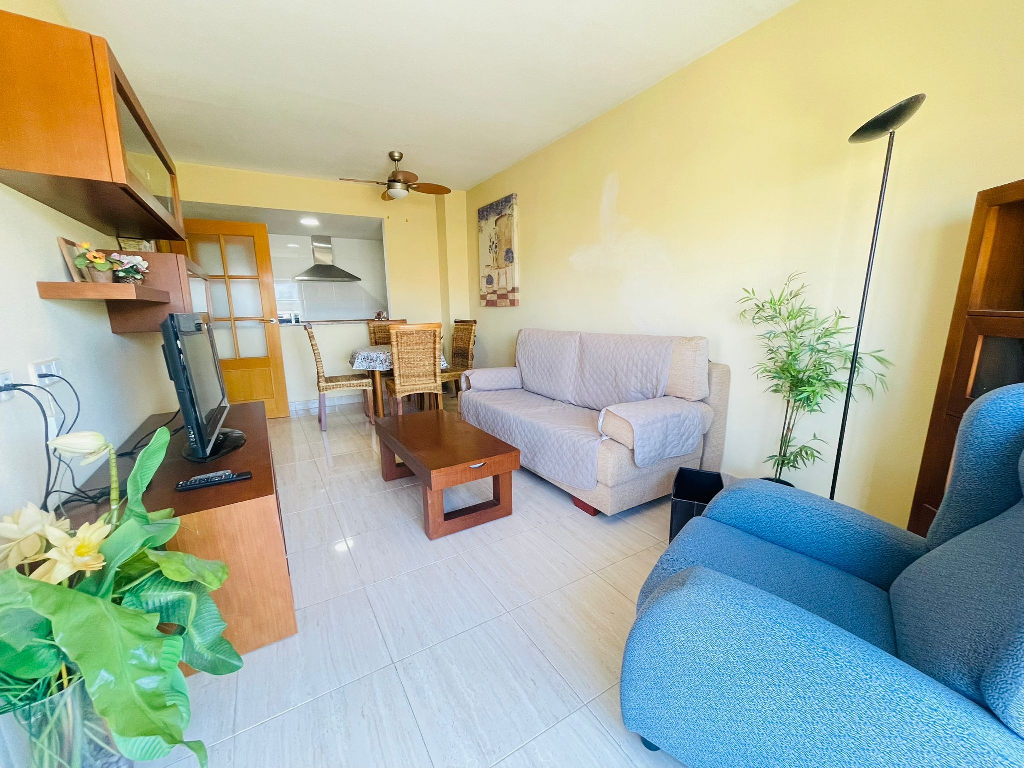 Living room of Flat for sale in Villajoyosa / La Vila Joiosa  with Swimming Pool and Community pool