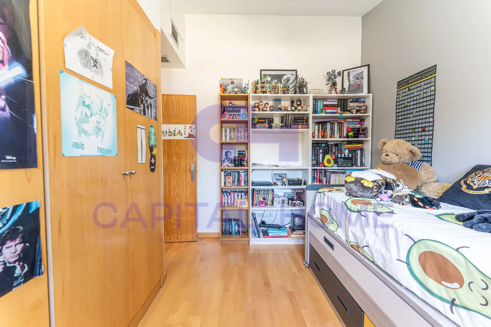 Habitación de Casa adosada en venta en Navalcarnero con Aire acondicionado, Calefacción y Jardín privado
