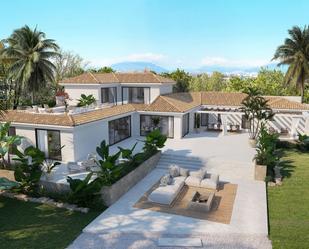 Exterior view of House or chalet for sale in Estepona  with Air Conditioner, Private garden and Terrace