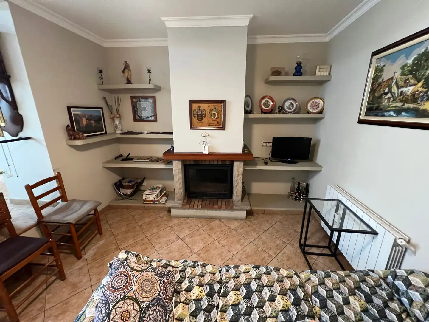 Living room of Detached homes for sale in Vilagrassa  with Air Conditioner, Heating and Terrace