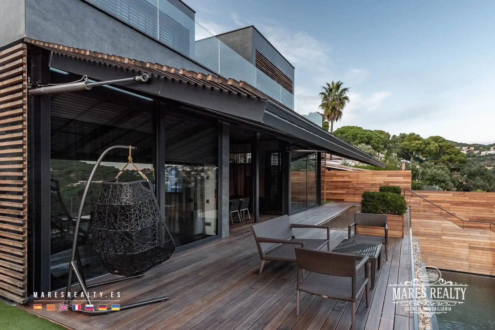 Terrassa de Casa o xalet en venda en Lloret de Mar amb Aire condicionat, Calefacció i Jardí privat