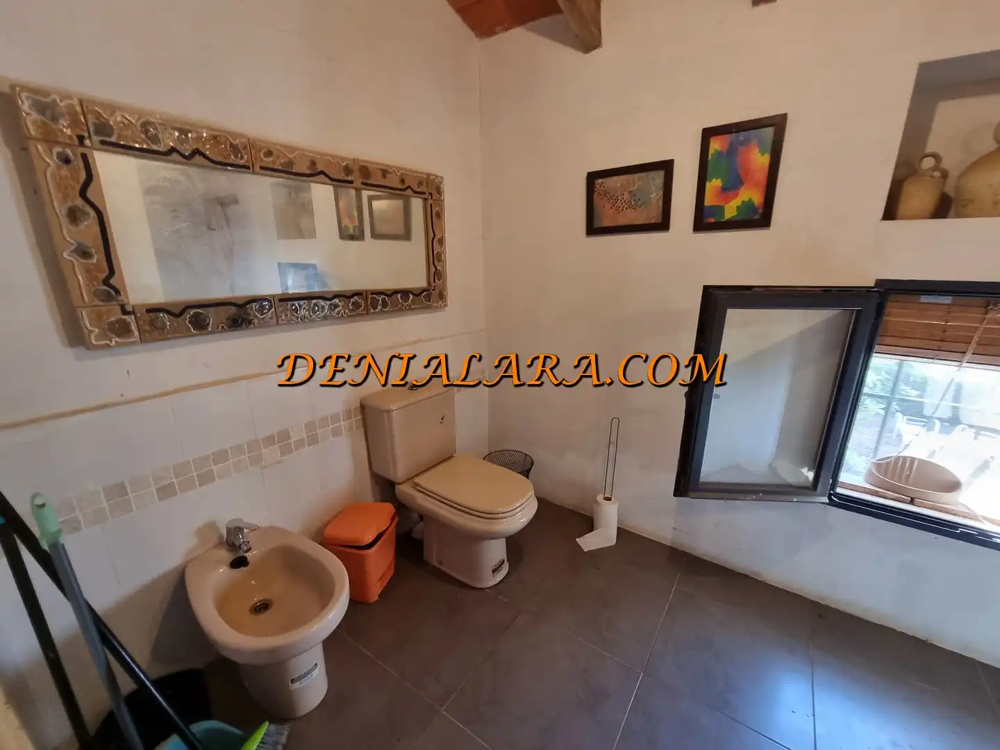 Badezimmer von Country house zum Verkauf in Pedreguer mit Privatgarten, Terrasse und Abstellraum