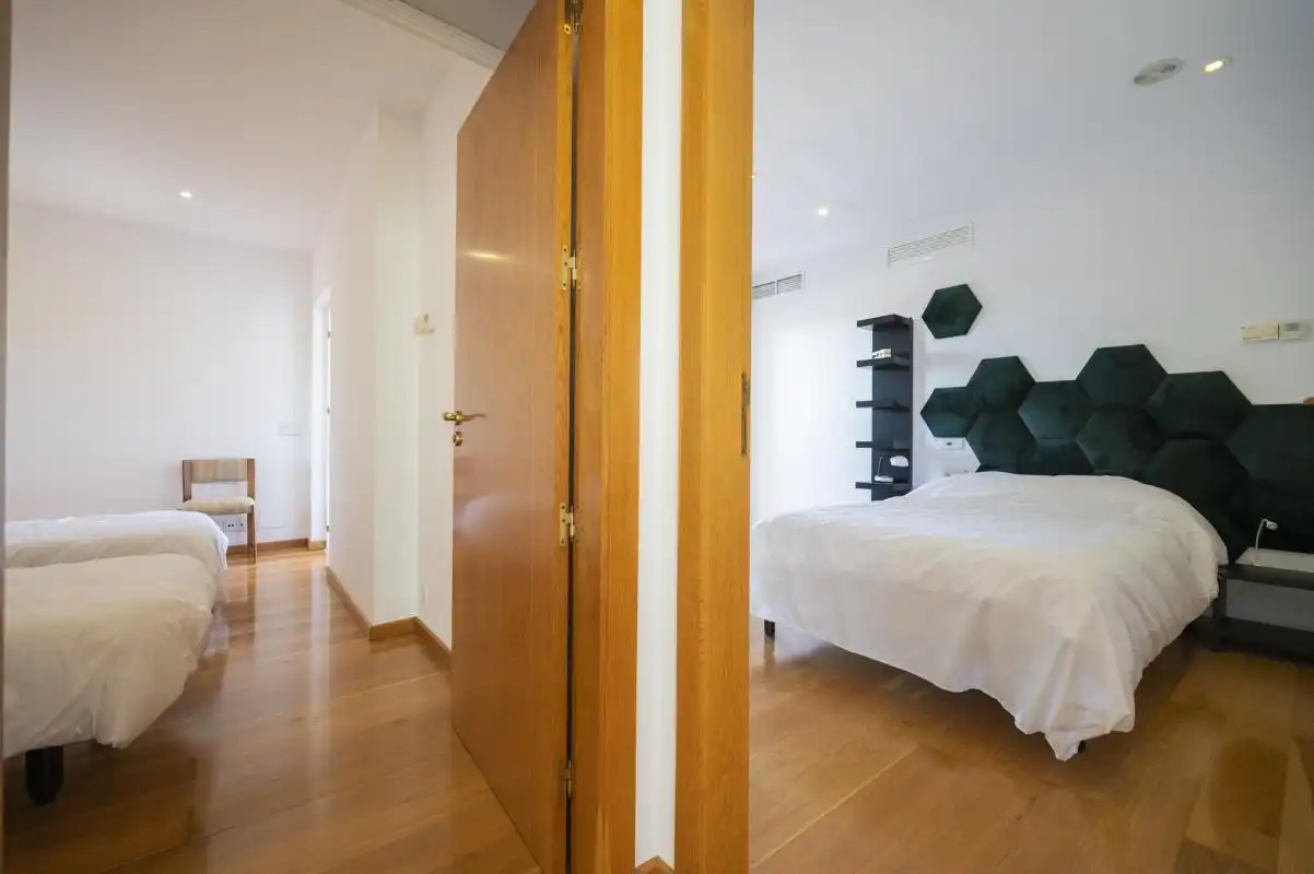 Habitación de Casa o chalet de alquiler en Sant Josep de sa Talaia con Aire acondicionado, Calefacción y Jardín privado