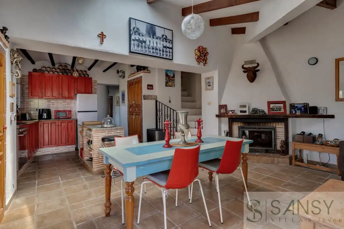 Dining room of Country homes for sale in Teulada  with Heating, Storage room and Swimming Pool