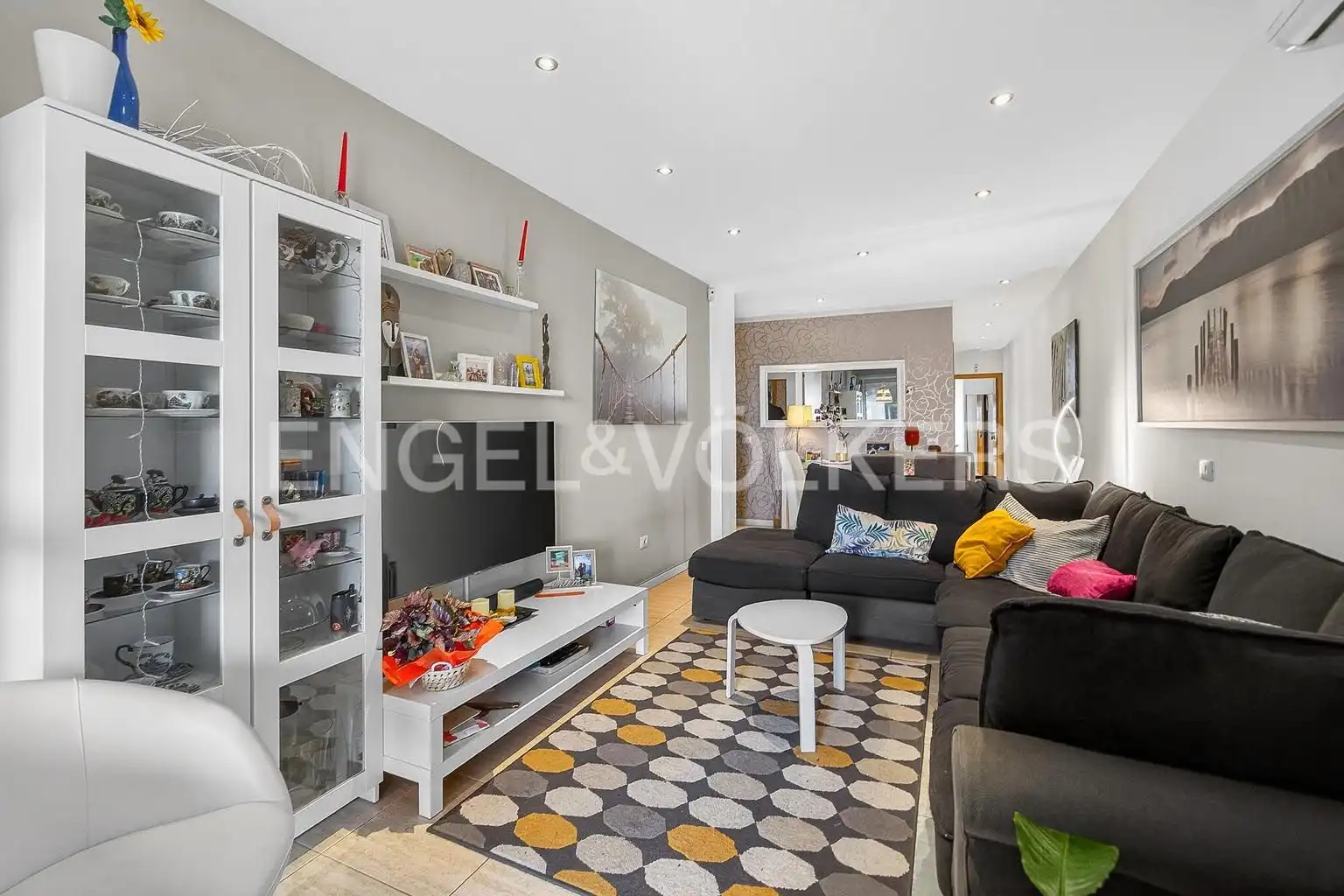 Living room of Flat for sale in Granadilla de Abona  with Air Conditioner and Terrace