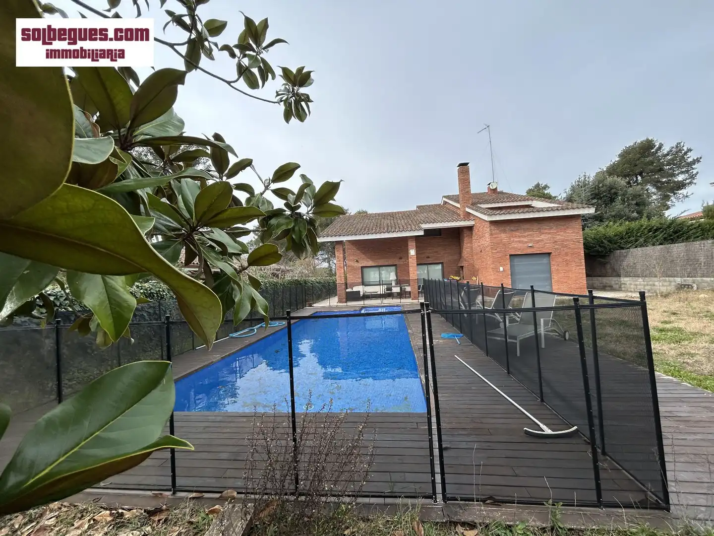 Piscina de Casa o xalet de lloguer en Begues amb Aire condicionat, Calefacció i Jardí privat