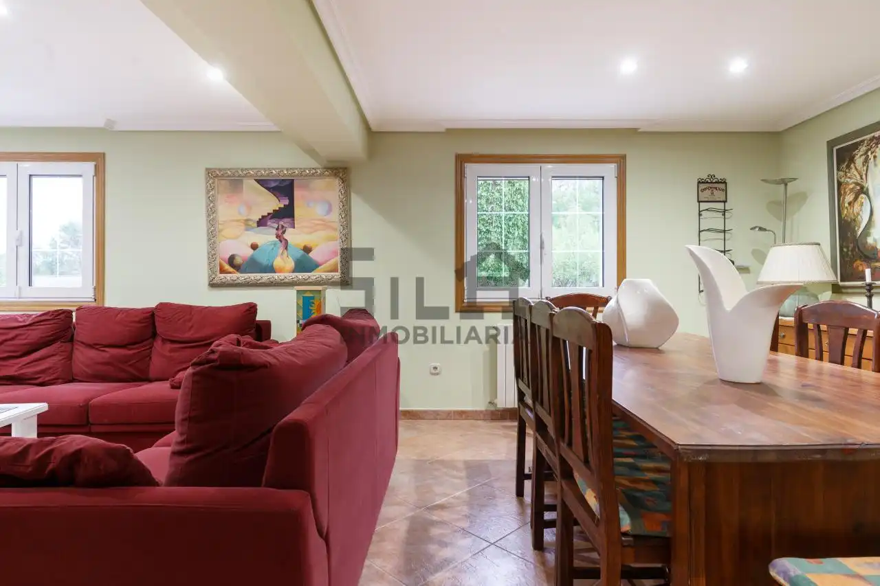 Living room of Houses for sale in Taboadela  with Heating, Private garden and Terrace