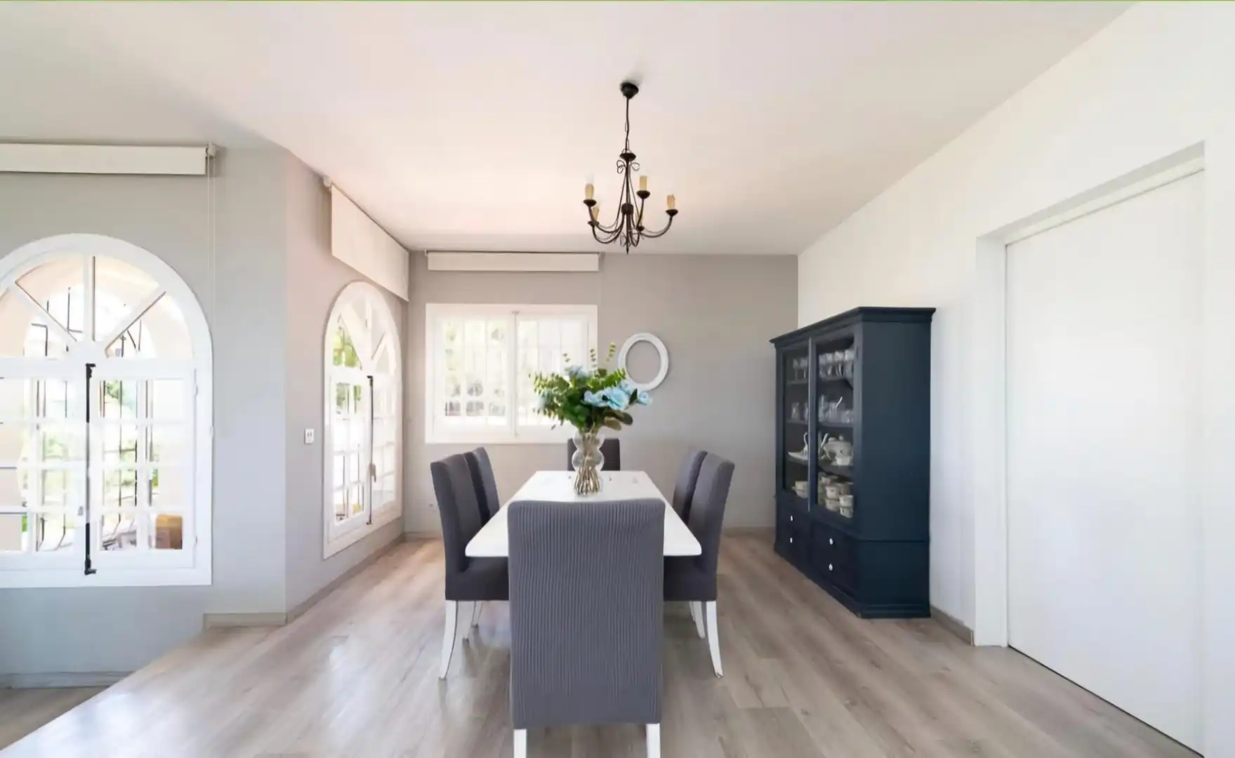 Comedor de Casa o chalet en venta en Rincón de la Victoria con Aire acondicionado, Jardín privado y Terraza