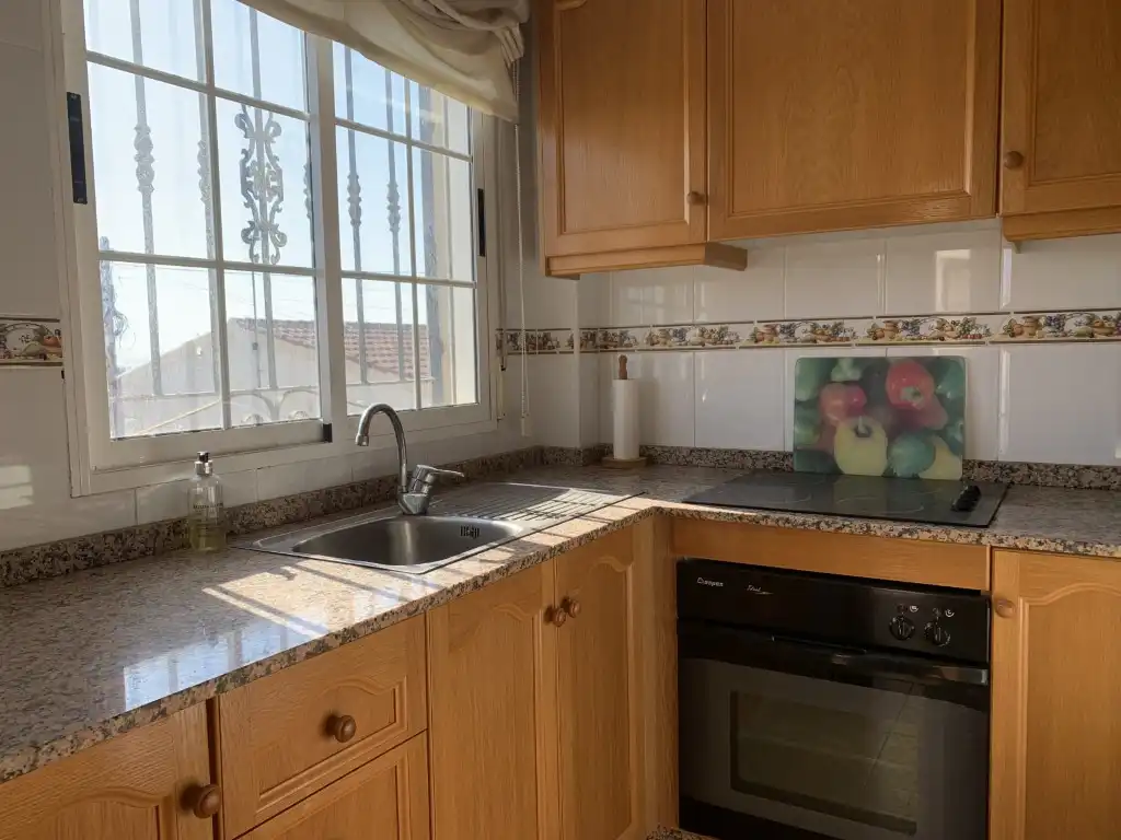 Cocina de Apartamento en venta en Cuevas del Almanzora con Piscina