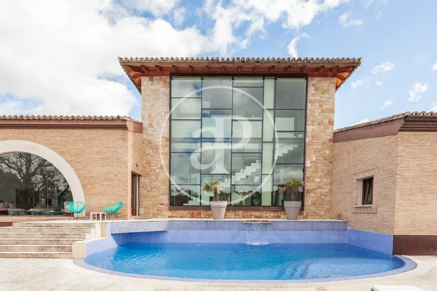 Piscina de Casa o xalet en venda en Ciudalcampo amb Aire condicionat, Calefacció i Jardí privat