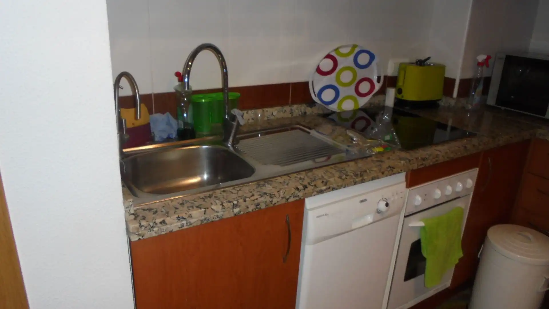 Cuina de Pis de lloguer en El Campello amb Aire condicionat, Calefacció i Parquet