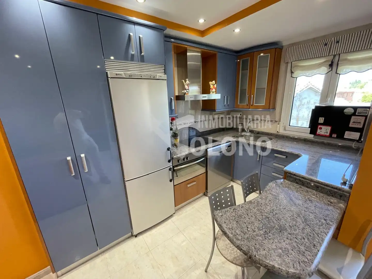 Cocina de Apartamento en venta en Casalarreina con Calefacción, Parquet y Amueblado