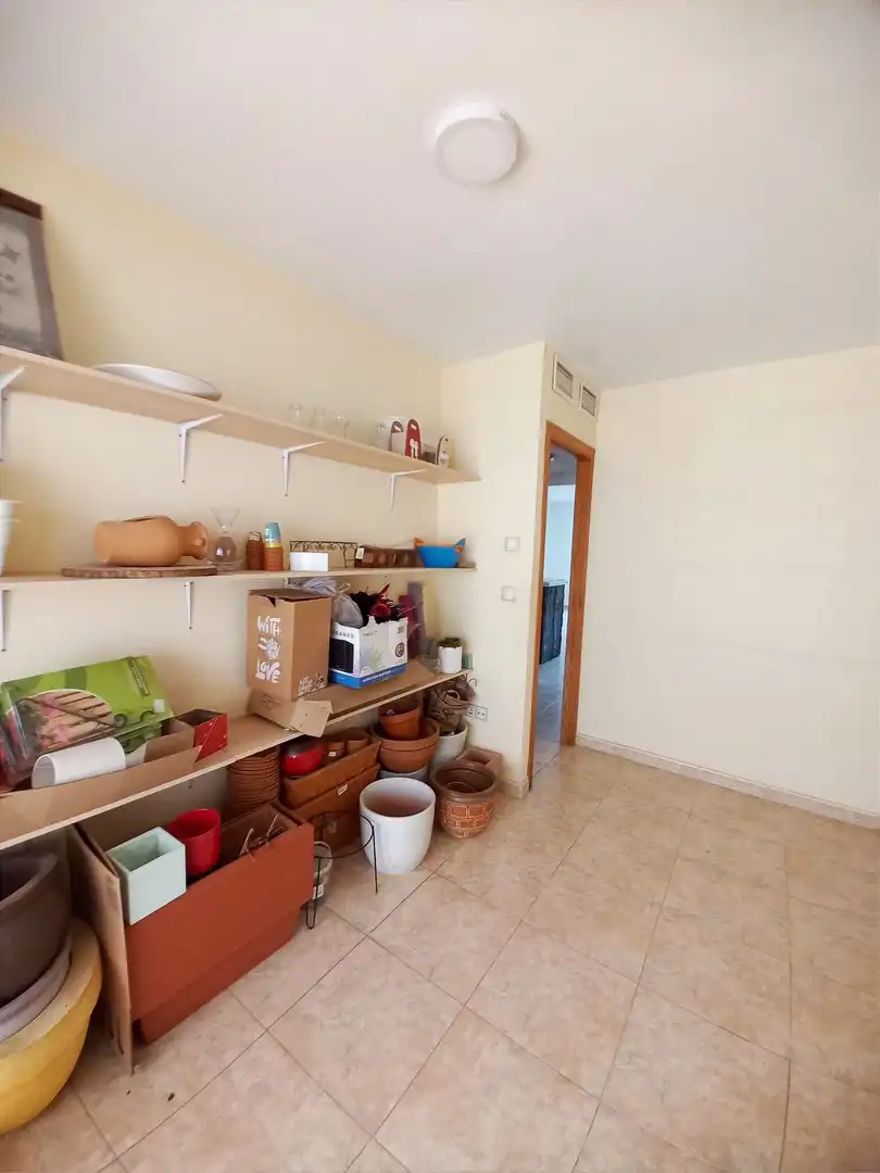 Cocina de Casa adosada en venta en Águilas con Aire acondicionado, Calefacción y Trastero