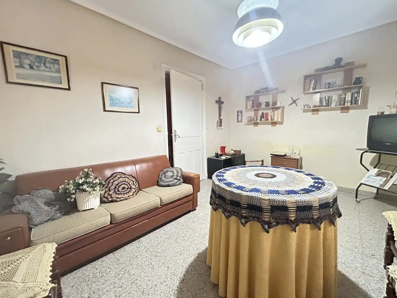 Sala d'estar de Casa o xalet en venda en Ribaforada amb Calefacció i Traster