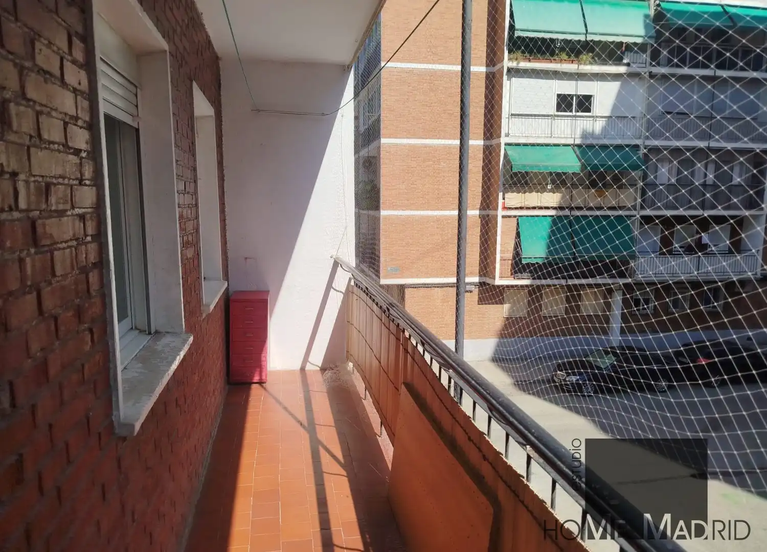 Balcony of Flat for sale in Madrid  with Air Conditioner and Terrace