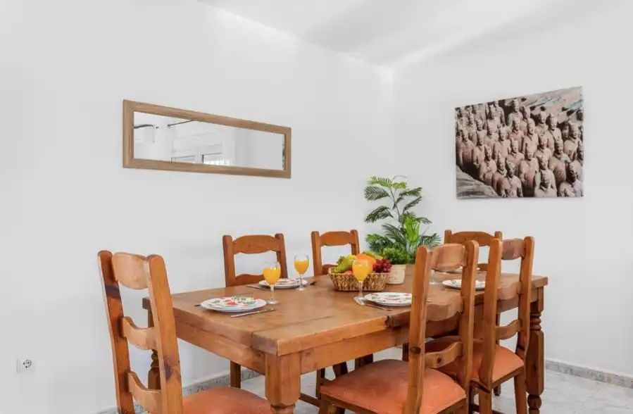 Comedor de Casa o chalet de alquiler en Calpe / Calp con Aire acondicionado, Calefacción y Terraza