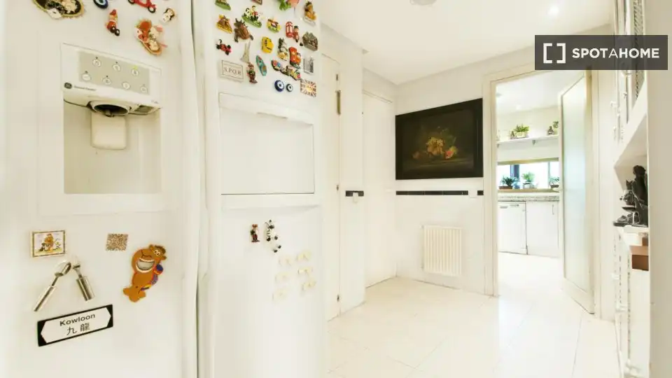 Cocina de Piso de alquiler en Madrid con Aire acondicionado, Calefacción y Amueblado