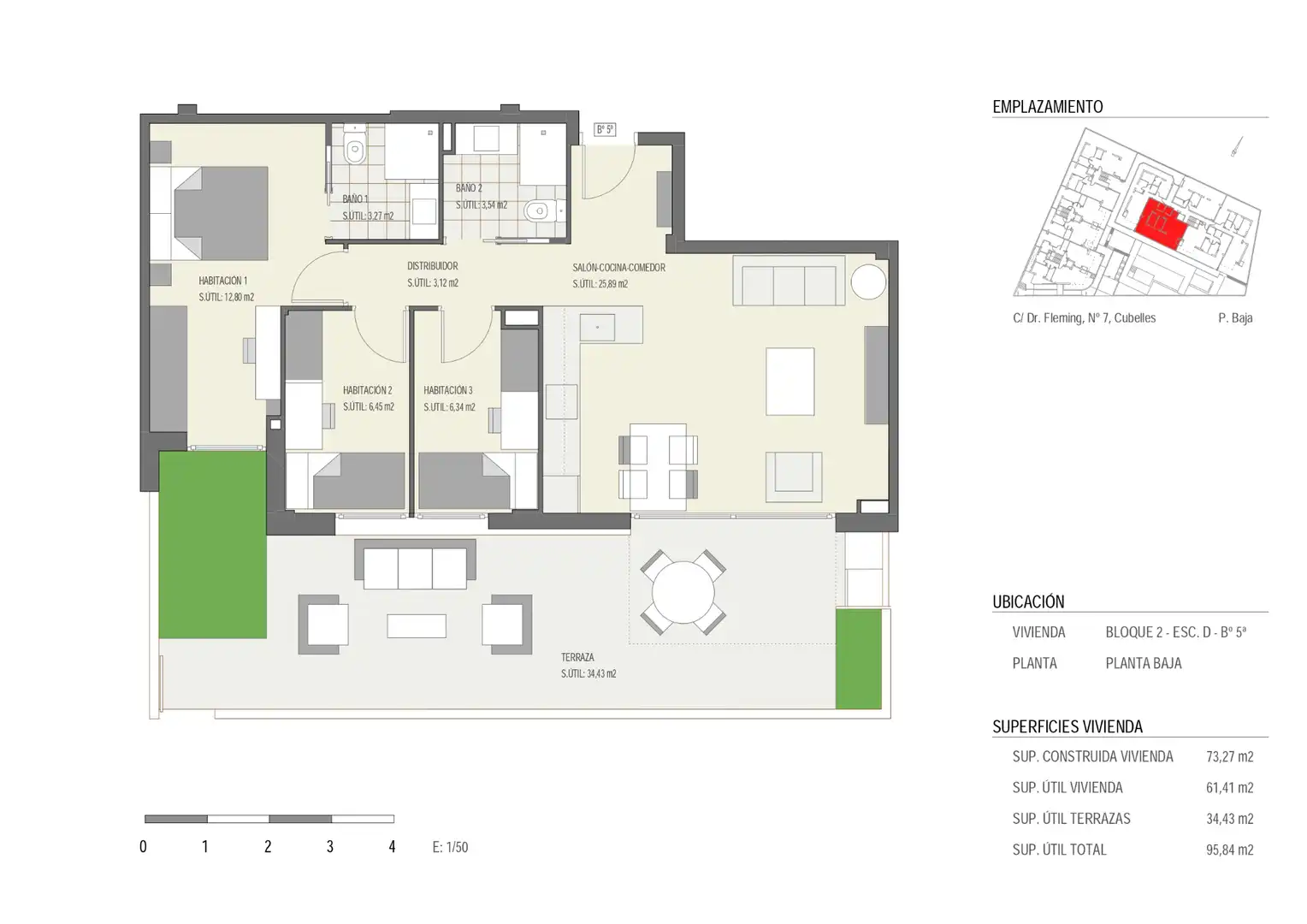 Rez-de-chaussée avec piscine à vendre à Carrer del Doctor Fleming 7, imagen 26