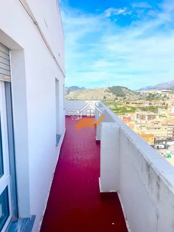 Terrasse von Dachboden zum Verkauf in Vélez-Rubio mit Klimaanlage, Terrasse und Abstellraum