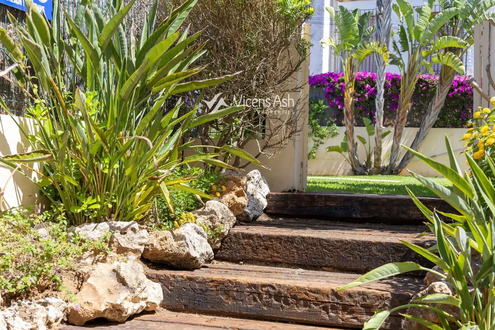Jardí de Casa adosada en venda en Jávea / Xàbia amb Calefacció, Piscina i Piscina comunitària