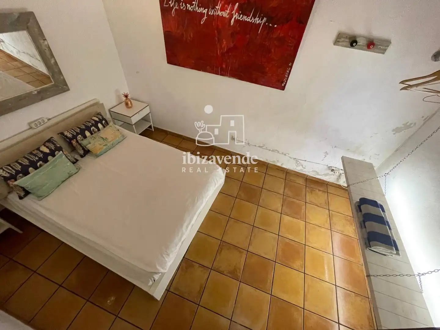 Dormitori de Dúplex de lloguer en Eivissa amb Terrassa i Moblat