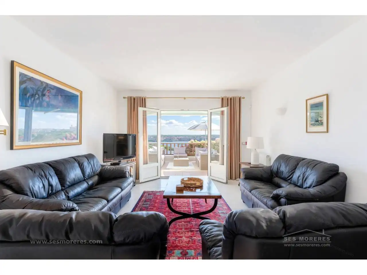 Sala de estar de Casa o chalet en venta en Maó - Mahón con Aire acondicionado, Calefacción y Terraza