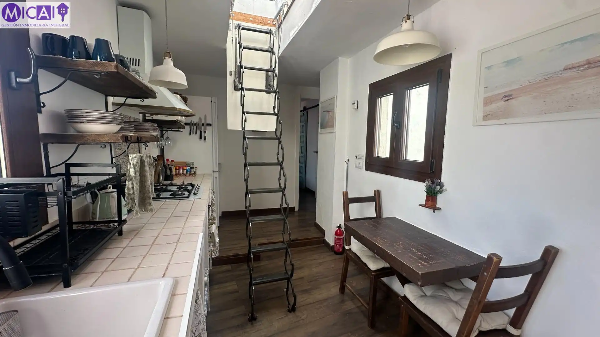 Cocina de Piso en venta en Cádiz con Aire acondicionado, Parquet y Terraza