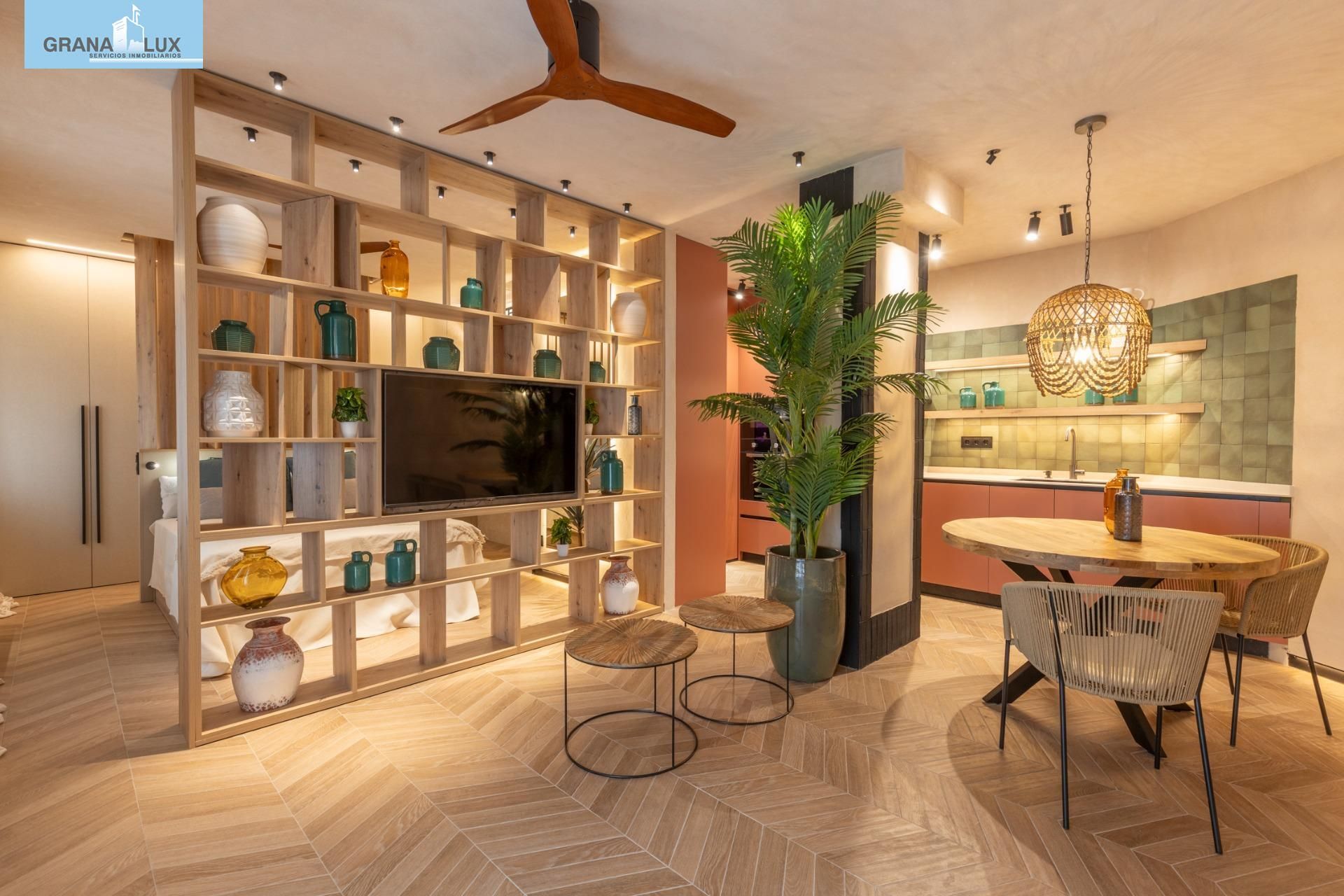 Sala d'estar de Loft en venda en  Granada Capital amb Aire condicionat i Calefacció