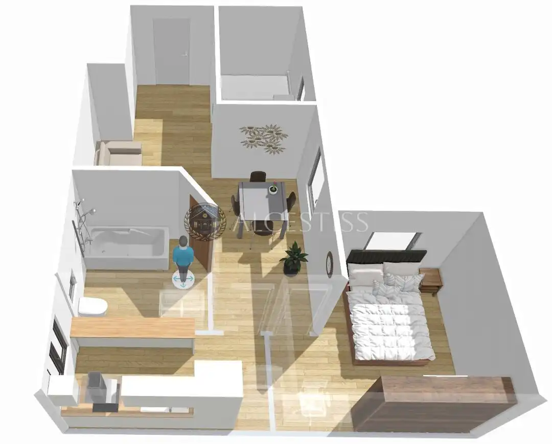 Habitación de Piso en venta en Madrid con Calefacción