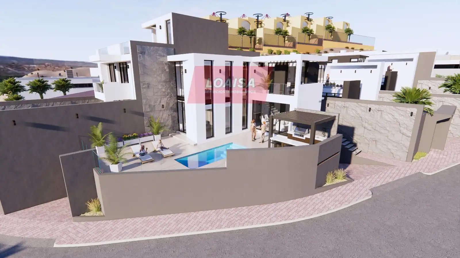 Maison mitoyenne avec piscine à vendre à LOS COLLADOS