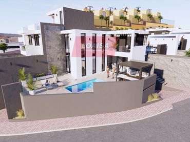 Adossat amb piscina en venda a LOS COLLADOS