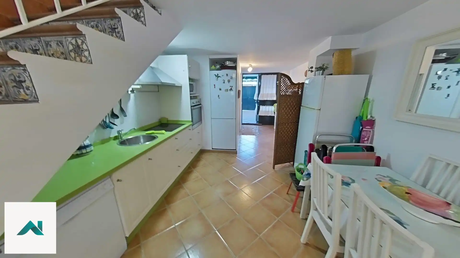 Cocina de Casa adosada en venta en La Antilla con Calefacción, Jardín privado y Terraza