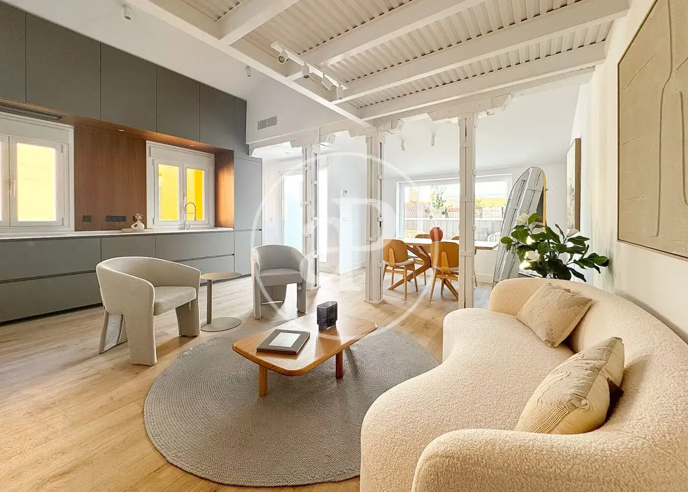 Living room of Flat for sale in Madrid  with Air Conditioner, Heating and Terrace