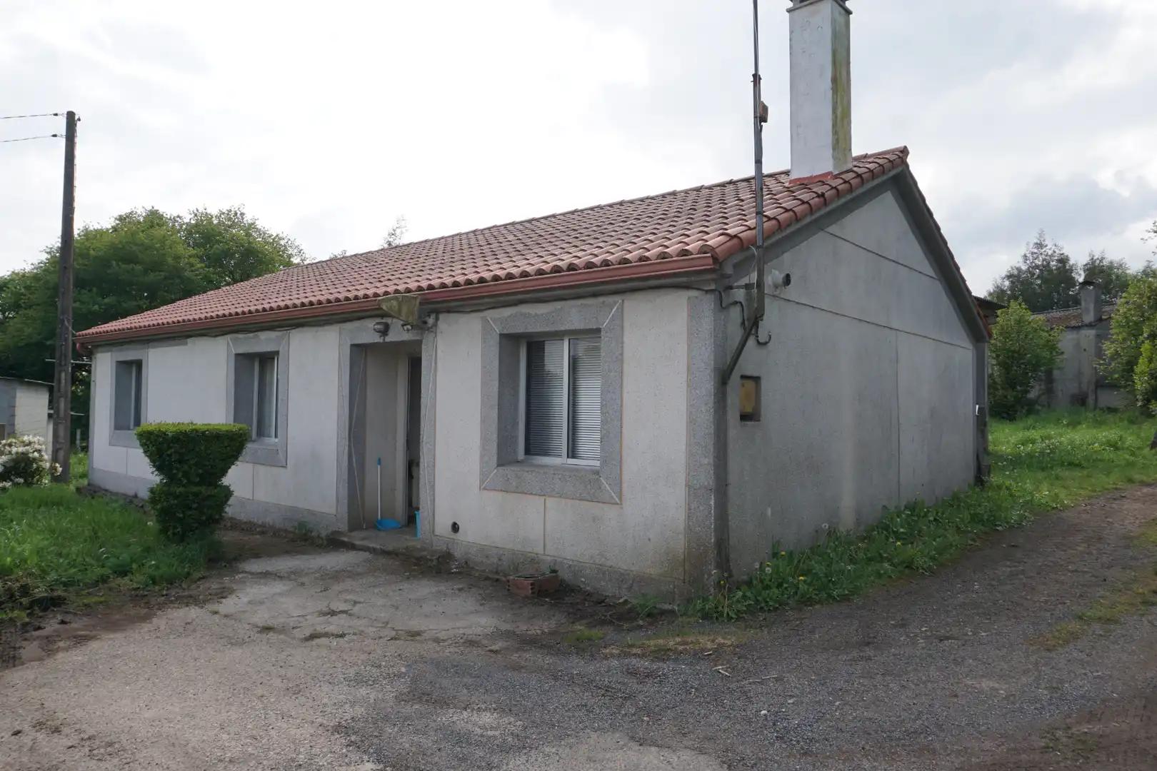 Exterior view of Houses for sale in Palas de Rei  with Furnished