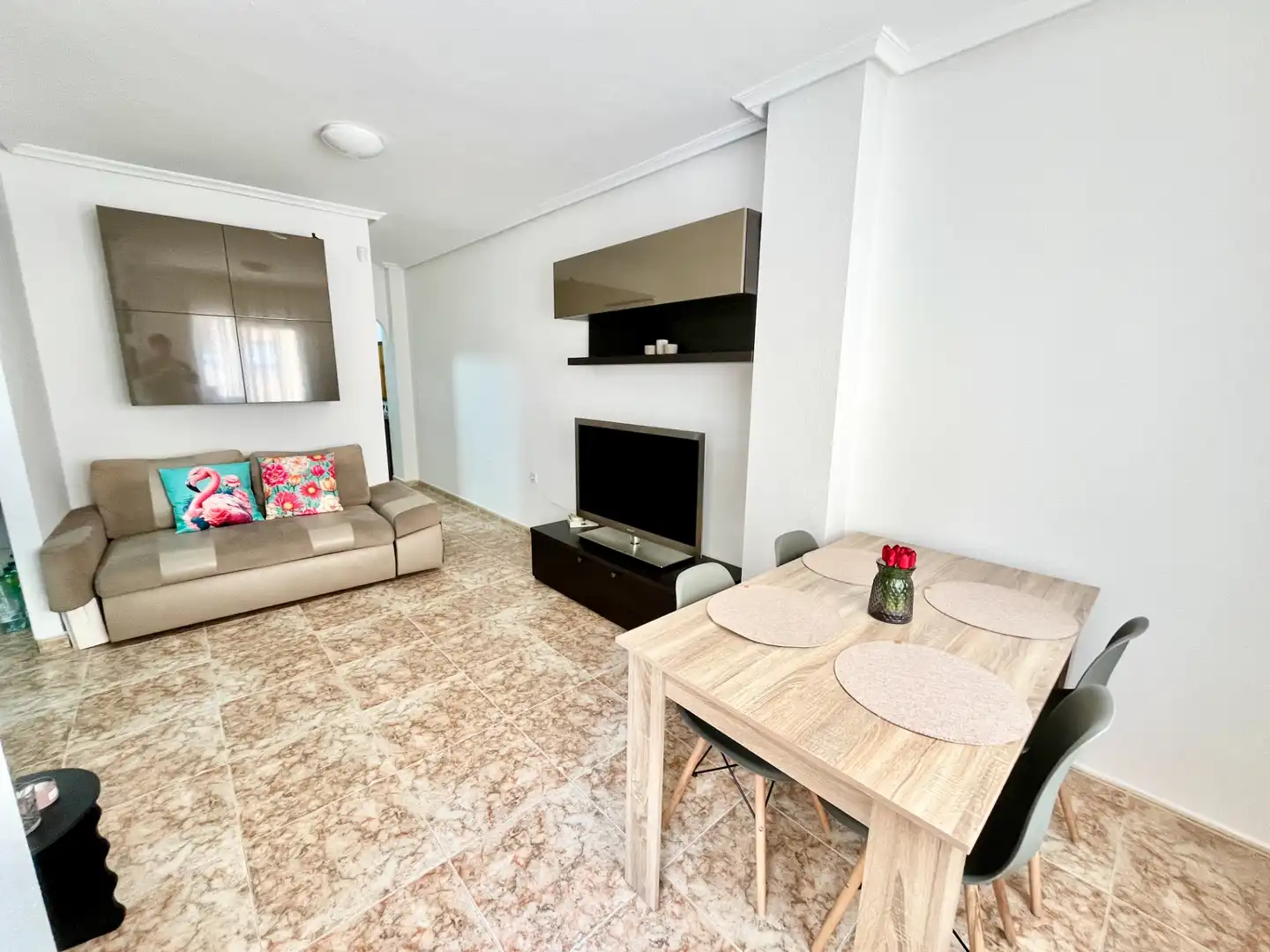 Living room of Flat for sale in Torrevieja  with Air Conditioner, Heating and Terrace