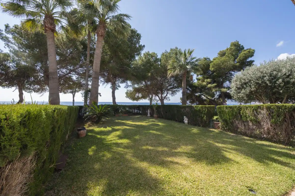 Garden of Ground floor for sale in Santa Eulària des Riu  with Air Conditioner, Heating and Private garden