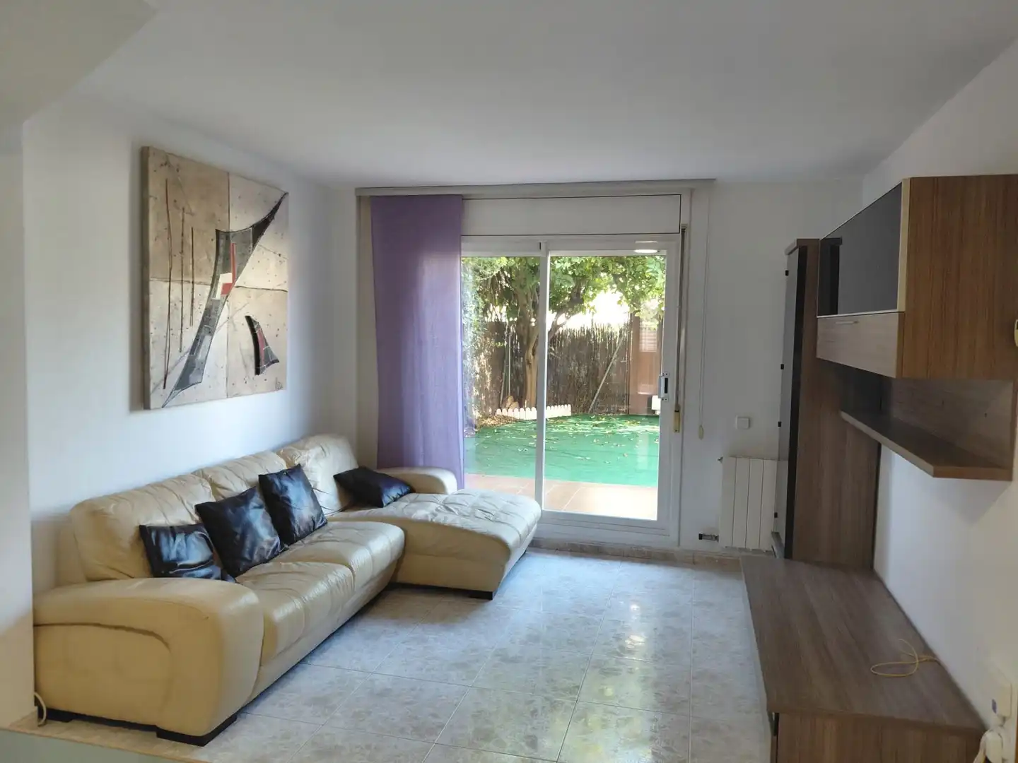 Sala d'estar de Dúplex en venda en Rubí amb Calefacció, Terrassa i Traster
