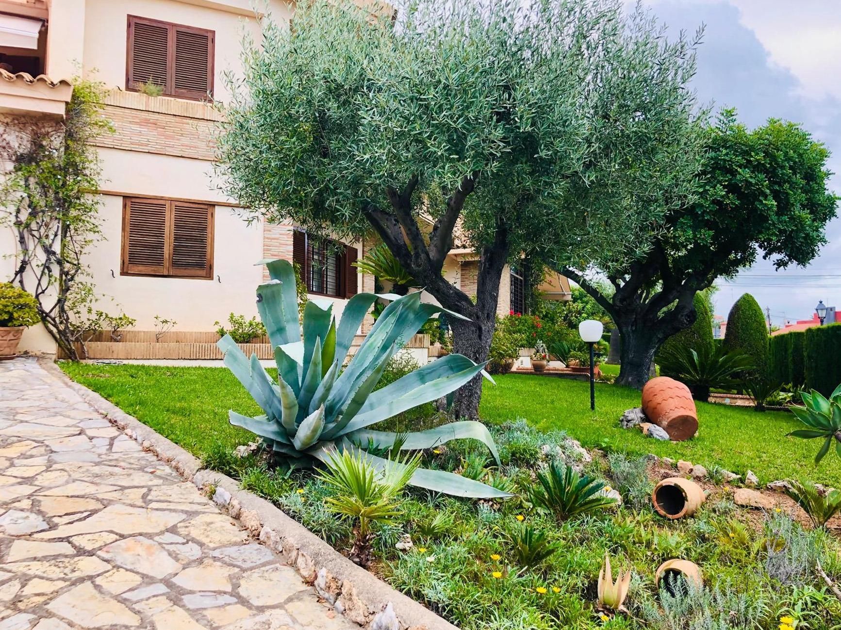 Jardí de Casa o xalet en venda en Borriol amb Aire condicionat, Calefacció i Jardí privat